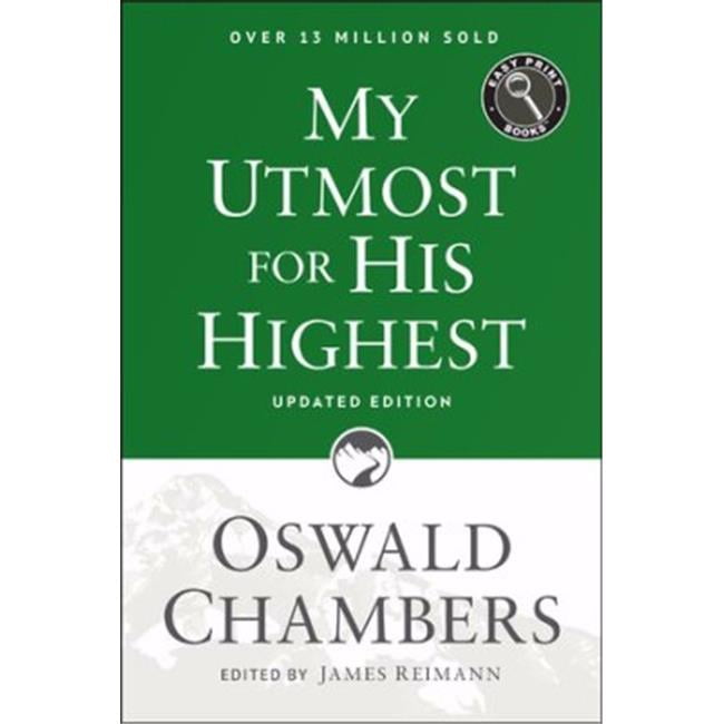 My Utmost for His Highest - Updated Large Print - Easy Print
