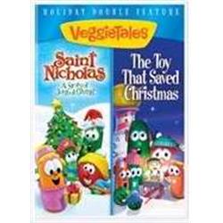 Picture of Big Idea Productions 880694 Veggie Tales - Saint Nicholas & Toy That Saved Christmas Double Feature DVD