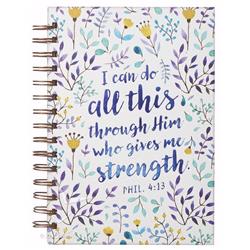 14030X Positively Purple & I Can Do All This Journal - Large