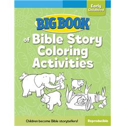 Picture of David C Cook 180730 Big Book of Bible Story Coloring Activities for Early Childhood