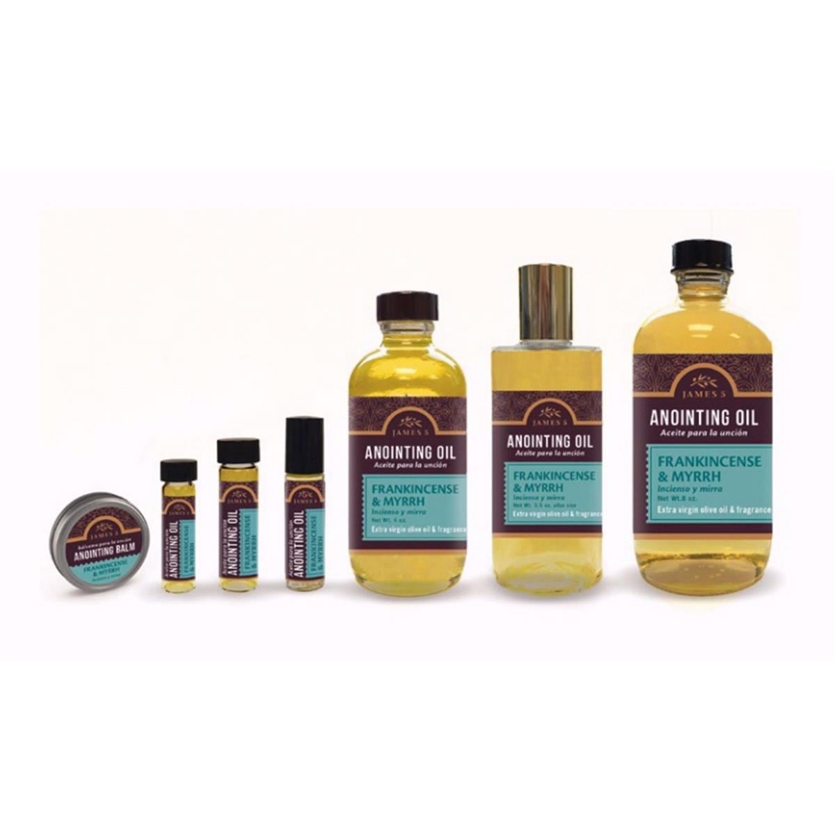 Anointing Oil - Frankincense & Myrrh, 4 oz Refill