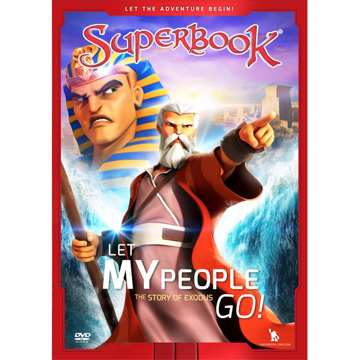 Picture of Charisma Media 75464 Let My People Go-The Story of Exodus Superbook DVD