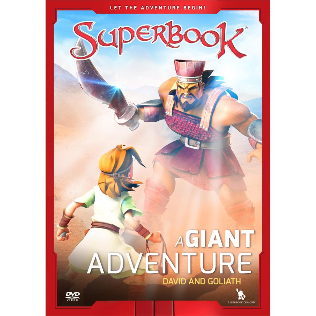 Picture of Charisma Media 75459 A Giant Adventure-David & Goliath Superbook DVD
