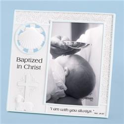 202960 7.25 in. Frame Baptism Boy