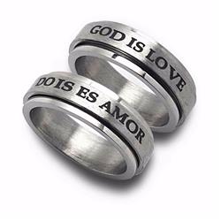 image for forgiven jewelry 86099 english & spanish - god is love