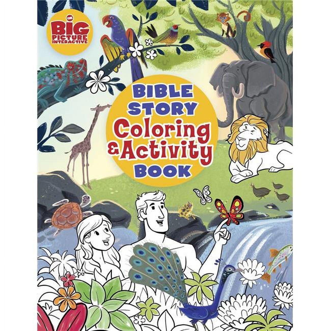 Picture of B & H Publishing Group 188050 Big Picture Interactive Bible Story Coloring & Activity Book