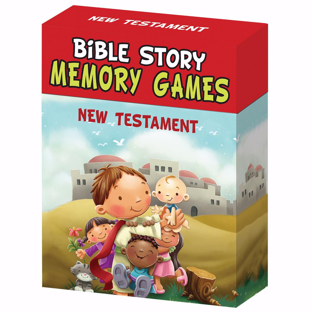 Picture of Christian Art Gifts 189501 Bible Story Memory Games - New Testament