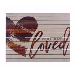 Picture of Beechdale Frames 181099 9 x 12 in. Rustic Pallet Art - You Are Loved