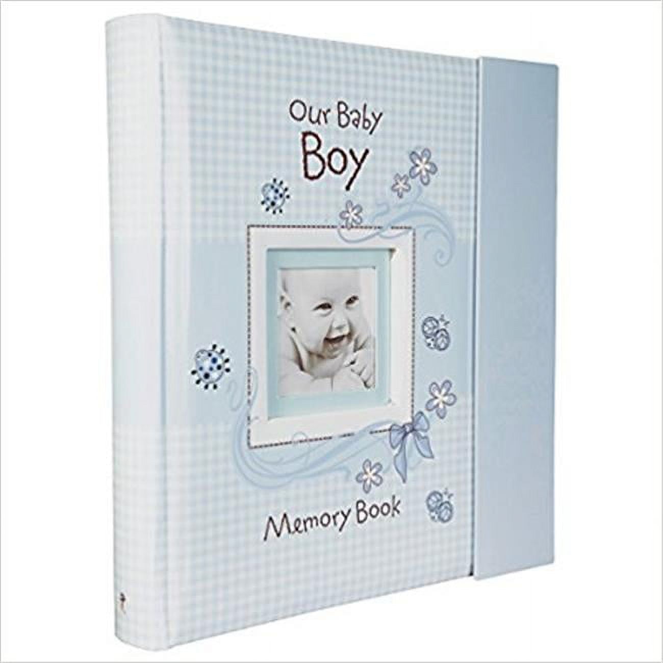 Our Baby Boy Memory Book with Gift Box, Blue