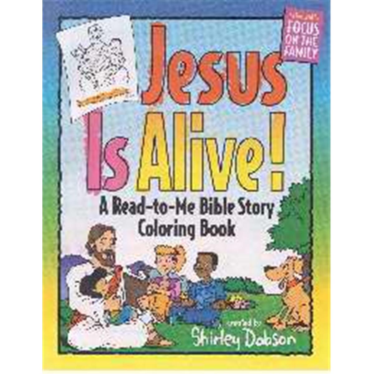 Picture of Gospel Light 246597 Jesus is Alive Bible Story Coloring Book