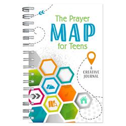 Picture of Barbour Publishing 17018X The Prayer Map for Teens, A Creative Journal