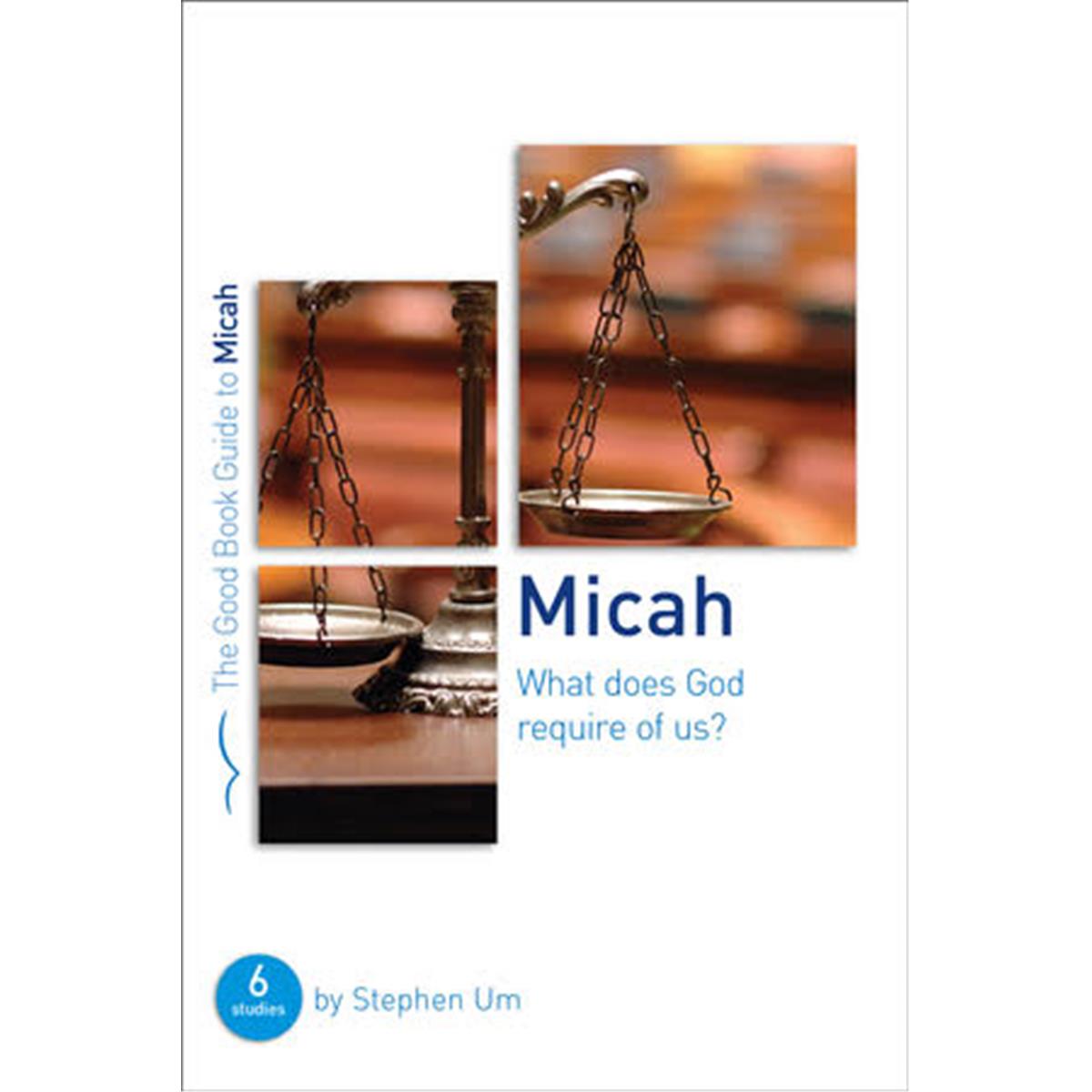 The Good Book  Micah What Does God Require of us Book