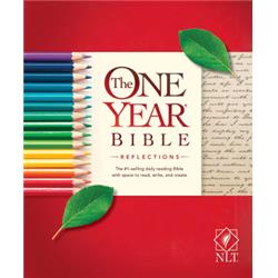 The One Year Bible Reflections NLT (Softcover)