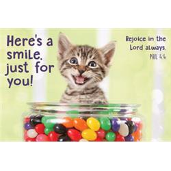 Picture of CB Gift 152149 3 x 2 in. Cards-Pass it on - Heres A Smile - Pack of 25