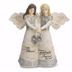 Pavilion  5 in. Figurine - Angels Friendship