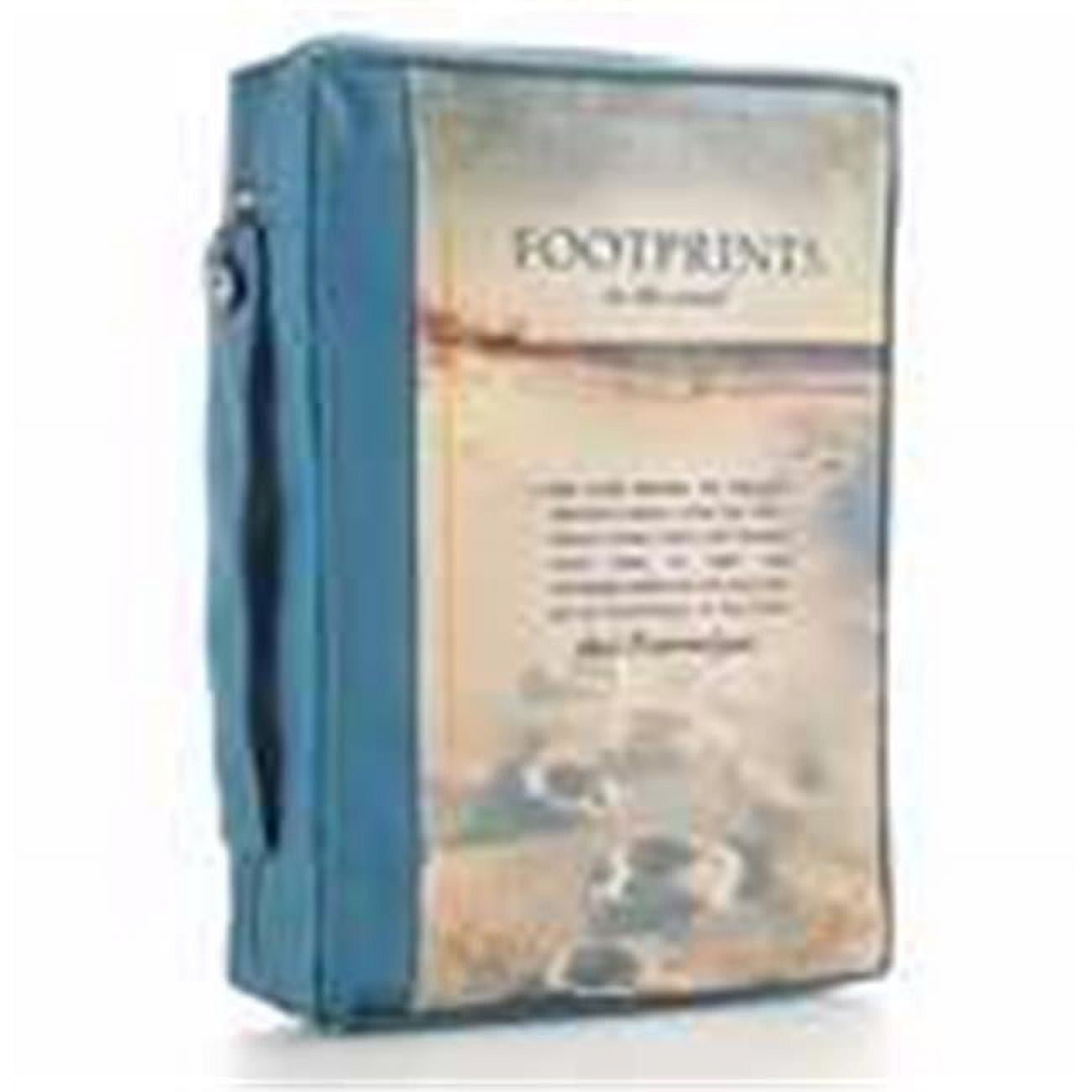 Footprints Bible Cover - Large