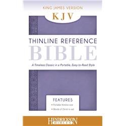 105145 KJV Lilac Flexisoft Thinline Reference Bible -  Hendrickson Publishers