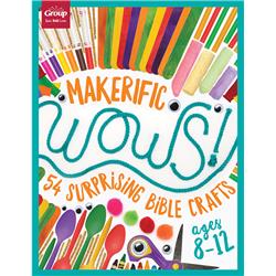 Picture of Group Publishing 173684 Maker Ific Wows - 54 Surprising Bible Crafts for Ages 8-12