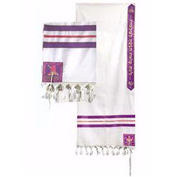 72 x 23 in. Prayer Shawl - Queen Esther, Acrylic