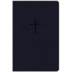 Picture of B & H Publishing 198951 CSB Compact Bible Value Edition - Navy Leather Touch