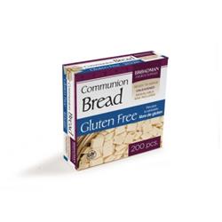 B & H Publishing  Communion-Bread Baked Gluten Free Square - Pack of 200