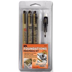 G T Luscombe 161329 Foundations Bible Journaling Pens & Pencil Set