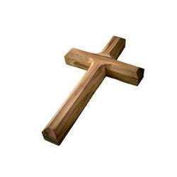 4.75 in. Olive Wood Plain Cross