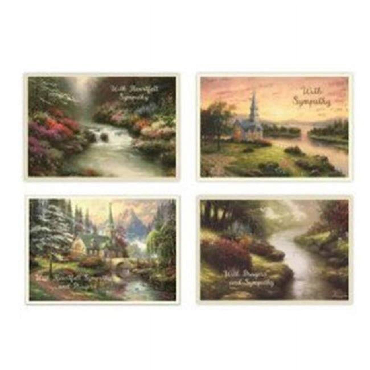 Sympathy-Thomas Kinkade Boxed Cards, Box of 12