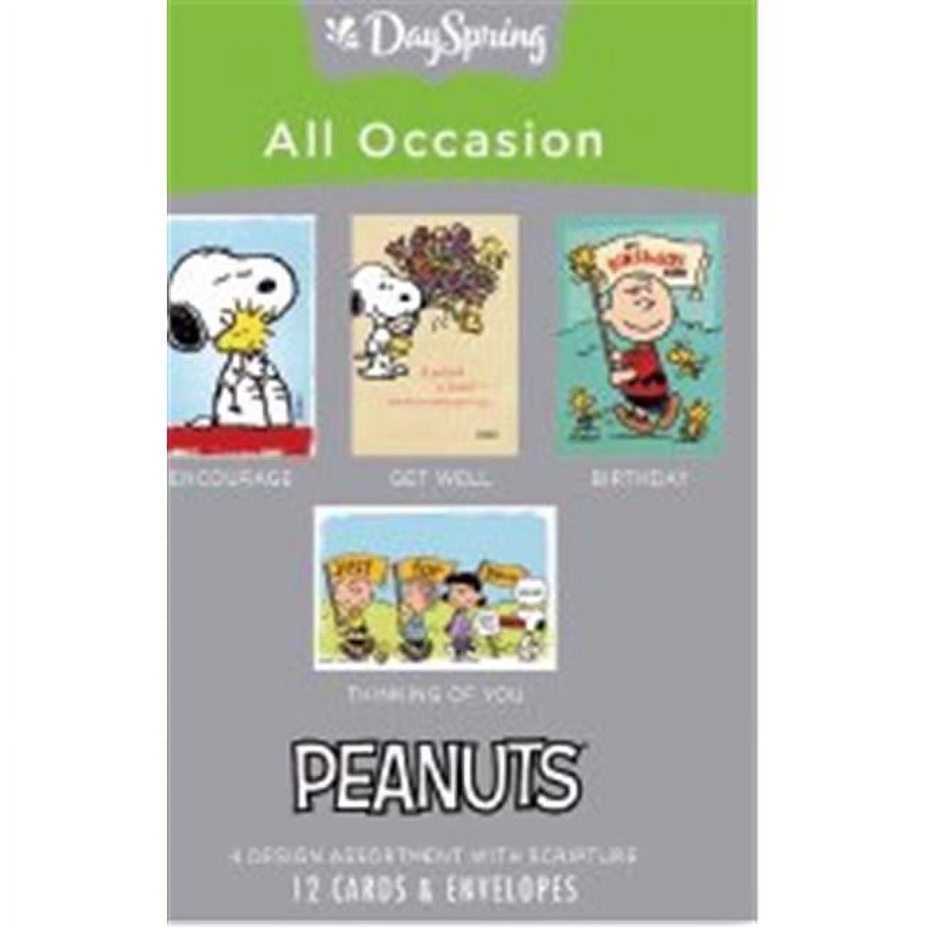 Card - Boxed All Occasion - Peanuts - Box of 12
