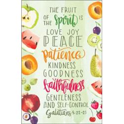 Picture of B & H Publishing 153825 Postcard - Fruit of the Spirit - Galatians 5isto22 - 23 CSB - Pack of 25
