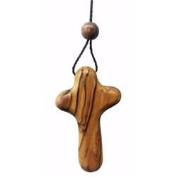 Picture of Earthwood 156169 2 in. Olive Wood-Holding Cross Pendant