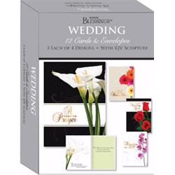Picture of Crown Point Graphics 164489 Shared Blessings-Wedding Assortment Boxed Card - Box of 12