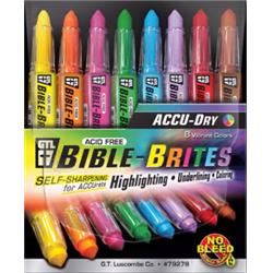 G T Luscombe  Accu-Dry Bible Brites - Set of 8