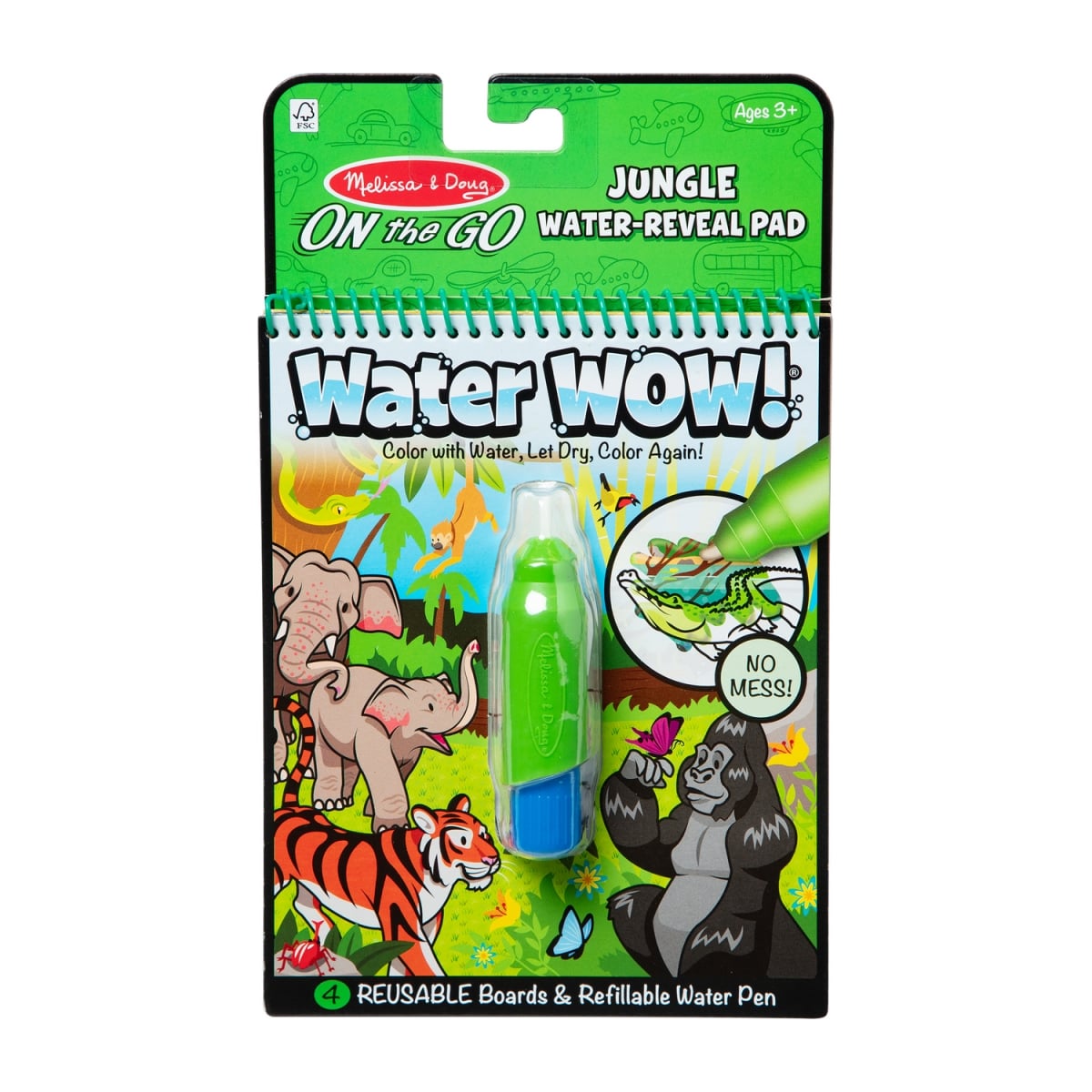Water Wow-Jungle Activity Book