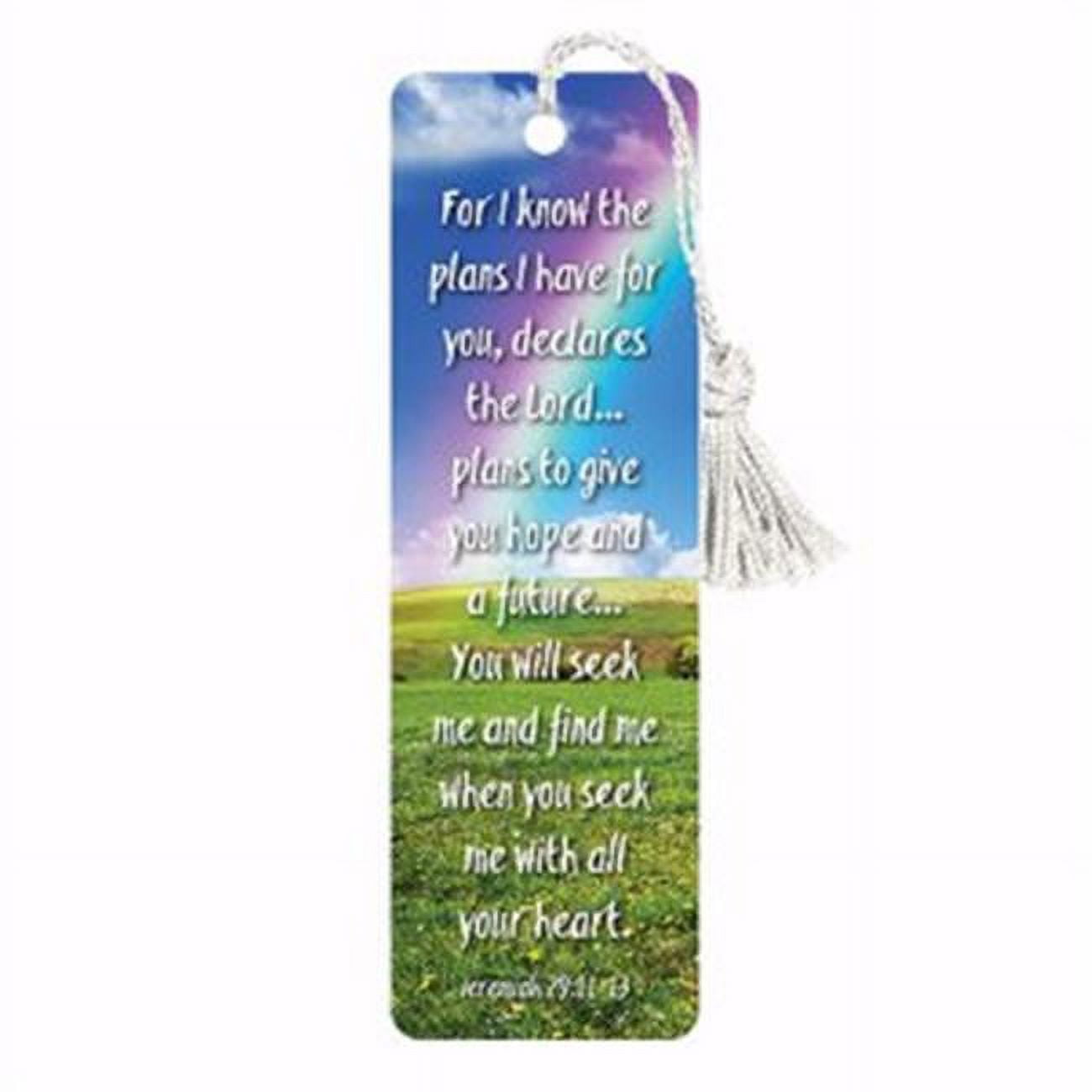 Picture of CB Gift 146744 Jeremiah VerseMark Bookmark With TasselPack of 6