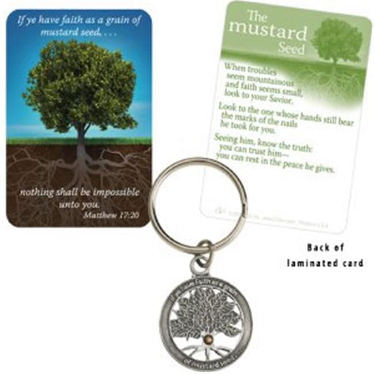 Picture of Christ to All 148255 Mustard Seed Keychain