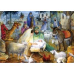 156589 8.25 x 11.75 in. Medium Advent Calendar, Newborn Child