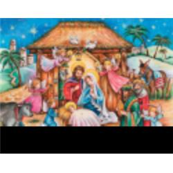 156613 11 x 14 in. Large Advent Calendar, Heavenly Son