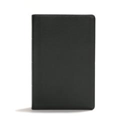 Picture of B & H Publishing 136409 CSB Giant Print Center Column Reference Bible&#44; Black Leather Touch