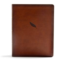 Picture of B & H Publishing 136418 CSB Legacy Notetaking Bible&#44; Tan Leather Touch