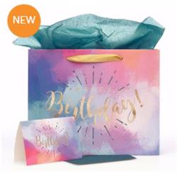 Birthday Gift Bag with Card & Tissue - Large