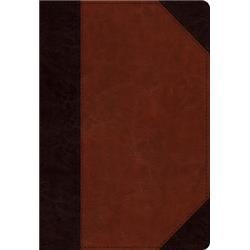 ESV Student Study Bible - Brown & Cordovan Portfolio Design Trutone