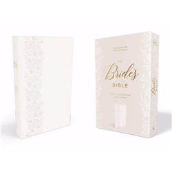 KJV Brides Bible - Comfort Print, White Leathersoft