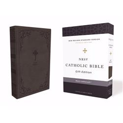 148527 NRSV Catholic Gift Bible - Comfort Print, Black Leathersoft - Mar 2020