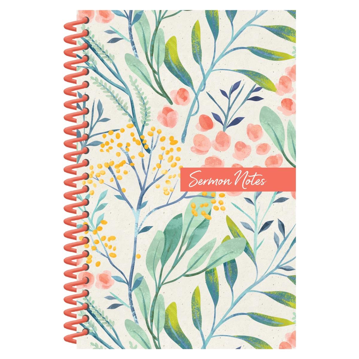 Barbour Publishing  Sermon Notes Journal - Floral