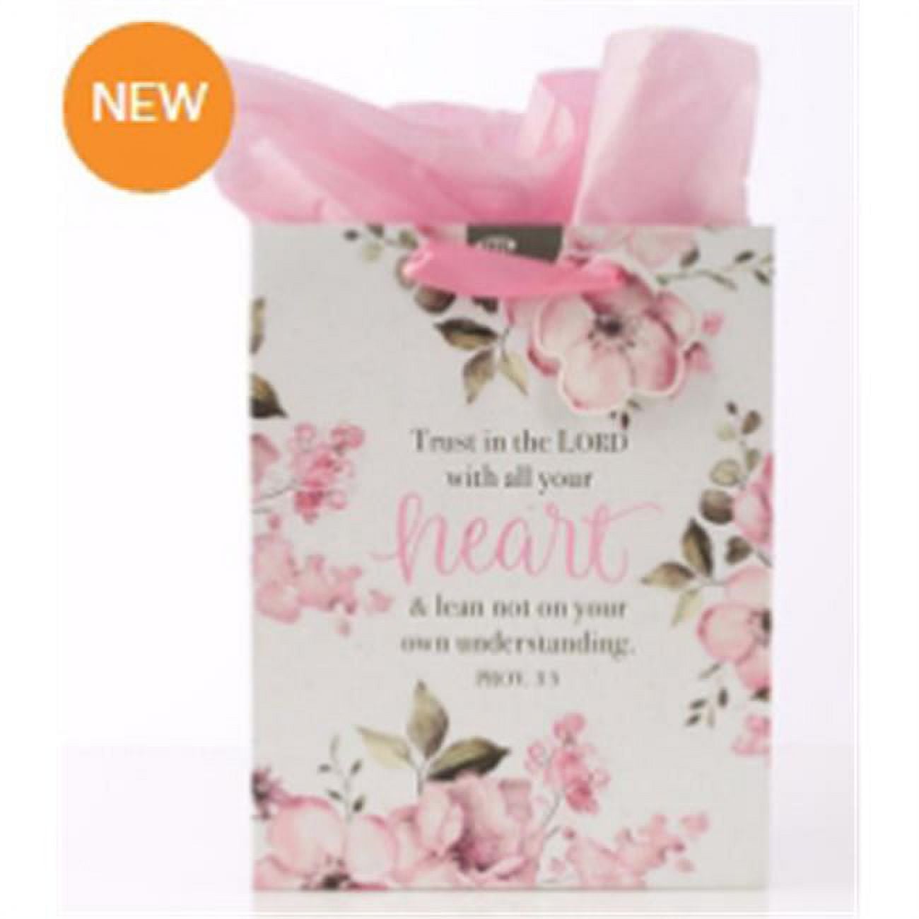 156110 Trust in the Lord Gift Bag with Tag & Tissue - Medium