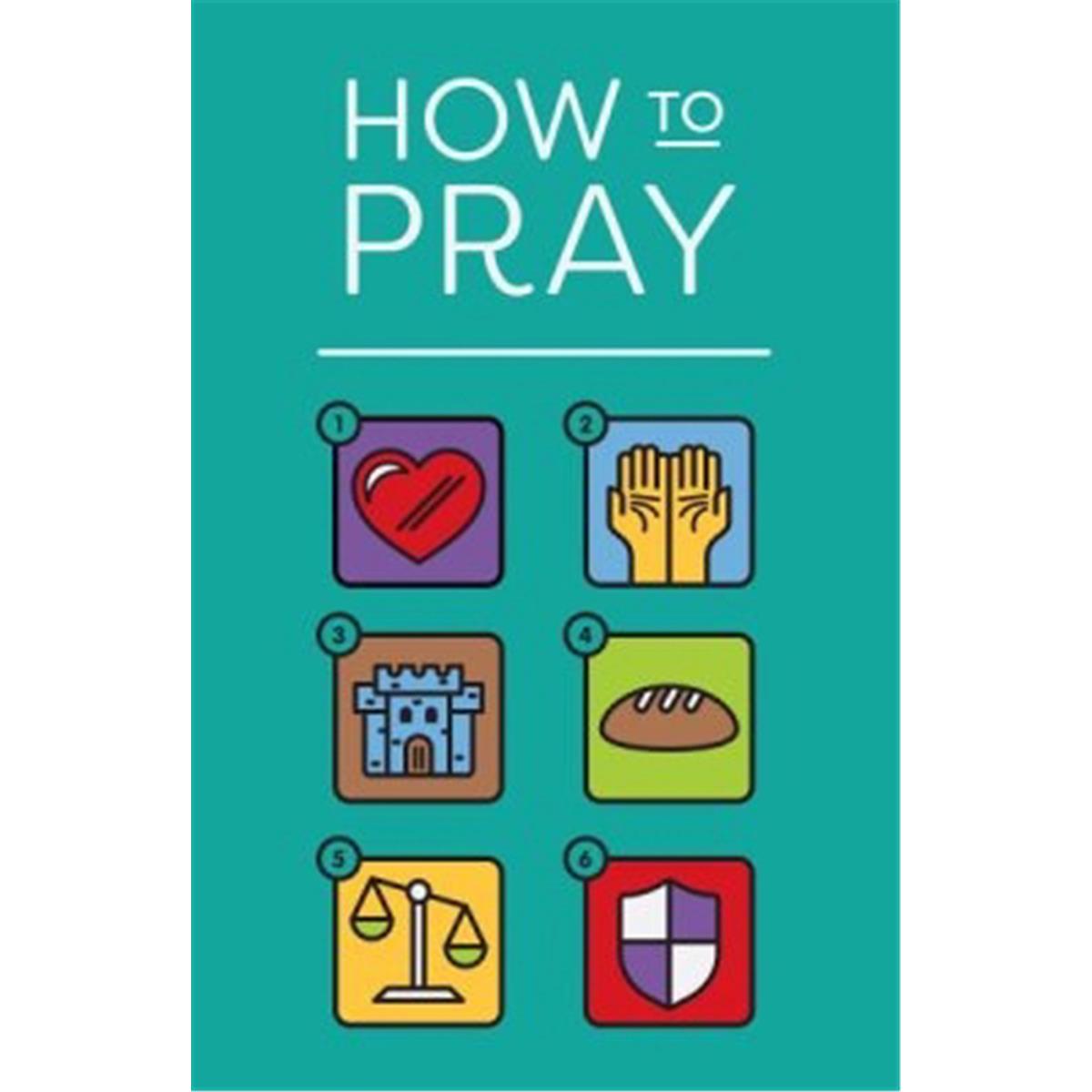 Tract-How to Pray - Pack of 25