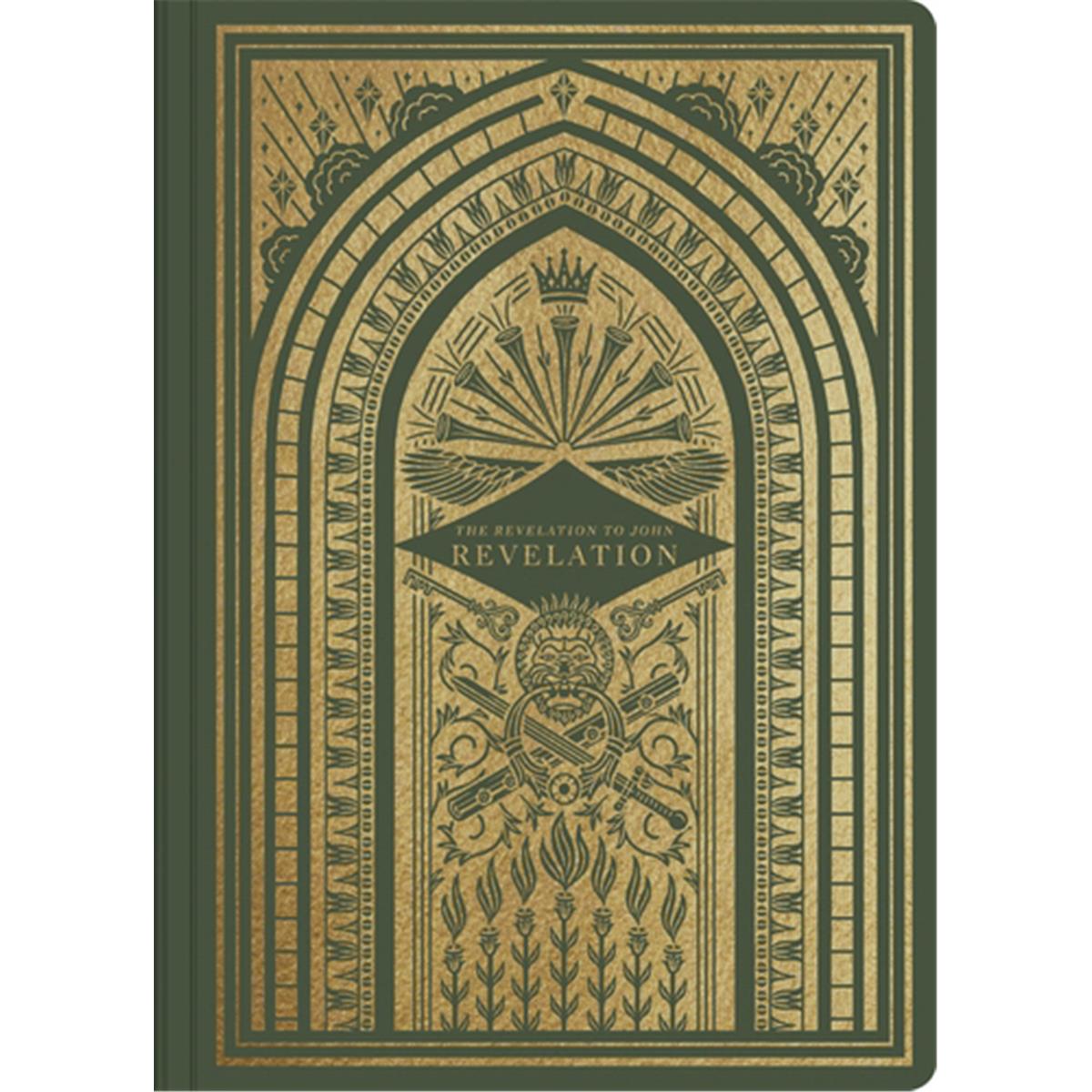 ESV Illuminated Scripture Journal Revelation, Green Softcover