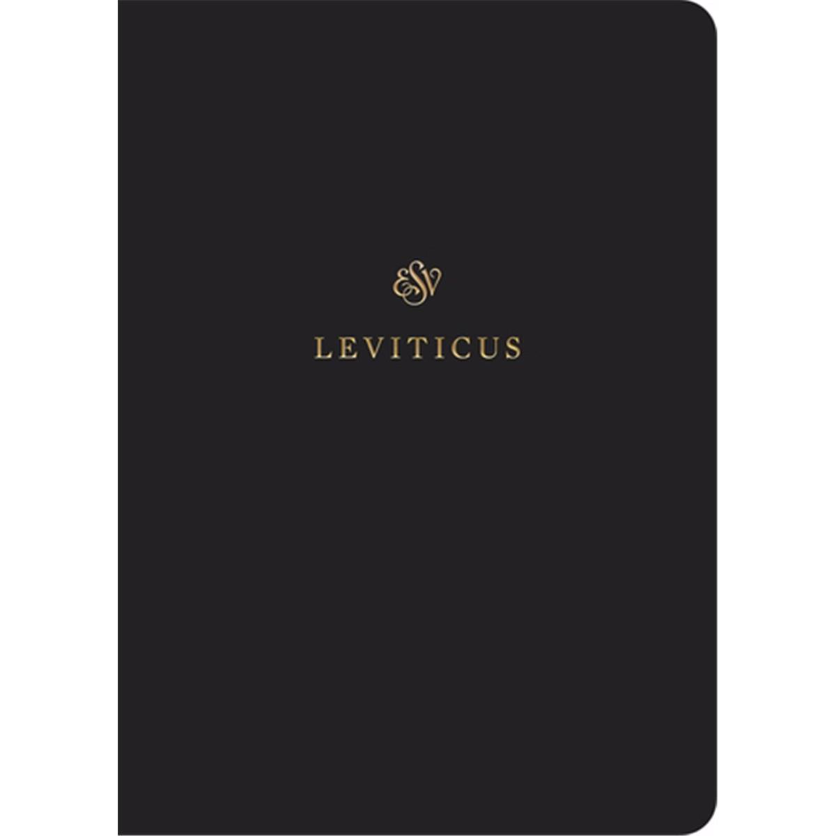 ESV Scripture Journal Leviticus, Black Softcover