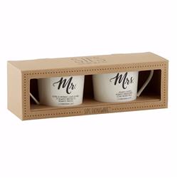 137047 Mr & Mrs Cafe Mug Set